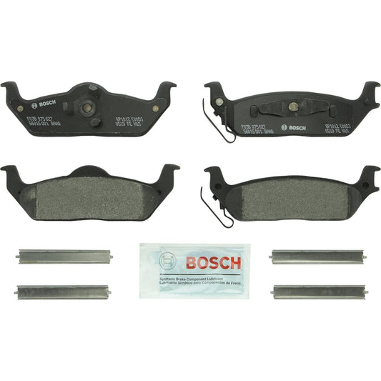 BOSCH BP1012 QUIETCAST Premium semi-metallic disc brake pad set 2004-2011 Ford F-150 2006-2008 Linker Mark LT LT Rear
