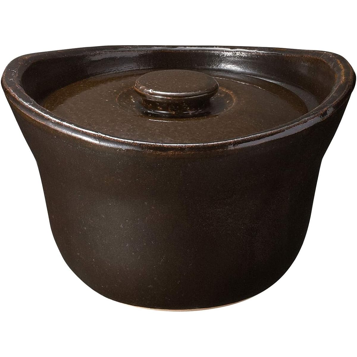 MUJI Polished Earthen pot scorched 3 cups approx. diameter 22 x height 15cm 61052076