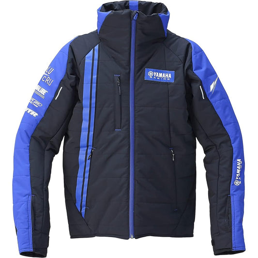 Yamaha Jacket YRF23 Racing Warm Jacket [Race Blue Fun items] YAMAHA RACING items Blue x Black M size 90792-Y116M