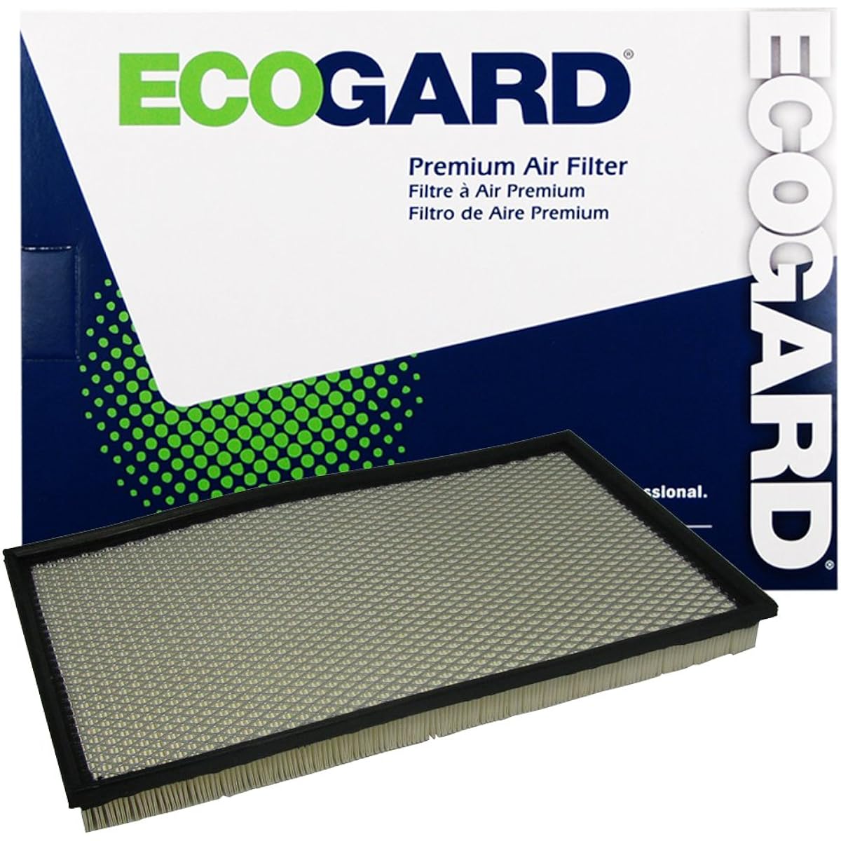 ECOGARD XA4655 Premium Engine Air Filter Chevolet Colbet 5.7L 1990-1996 | Pontiac Firebird 5.7L 1996-1997, Firebird 3.8L 1996-1997