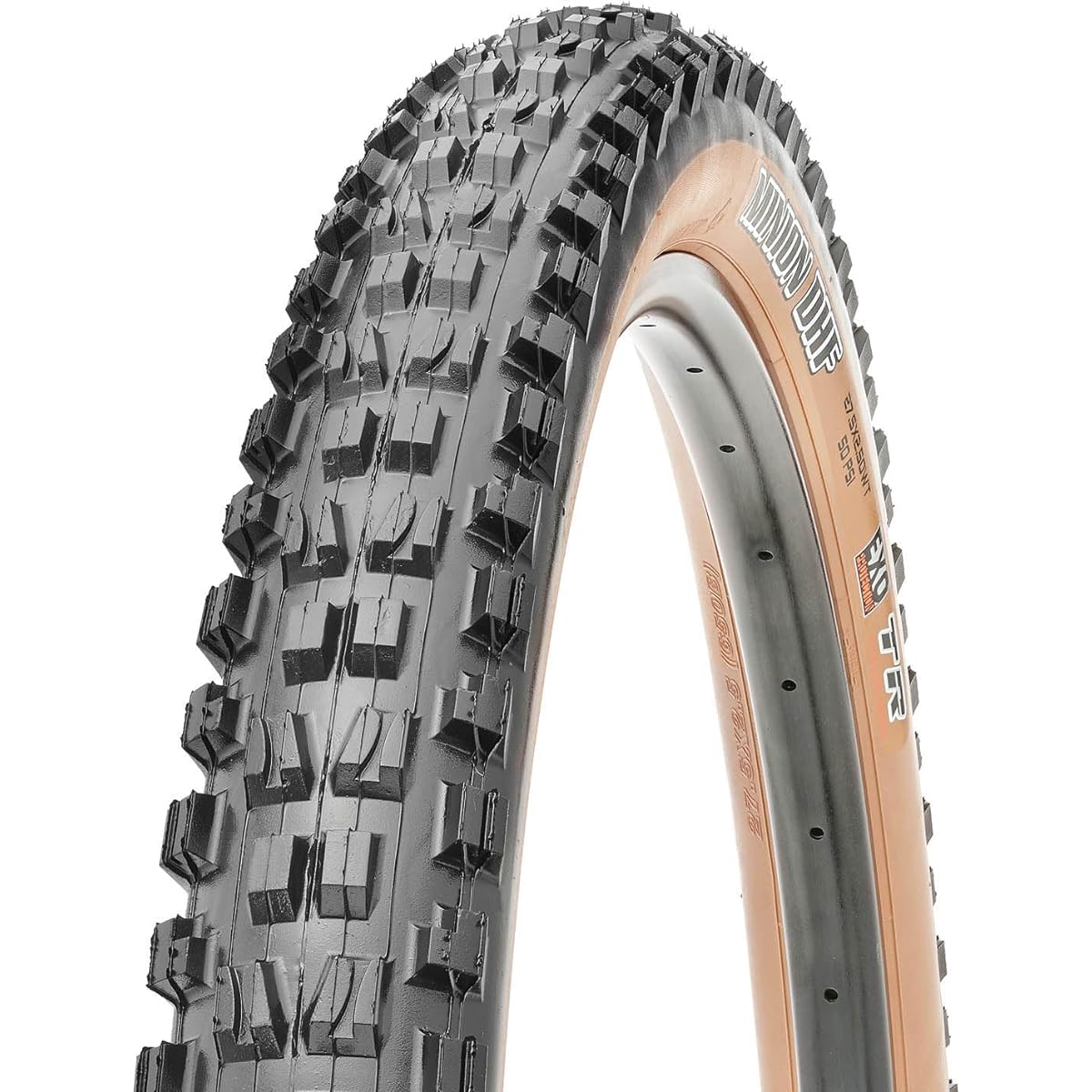 Maxxis Minion DHF Foldable Dark Tan Wall (27.5X2.50WT, EXO/TR) TB00219900