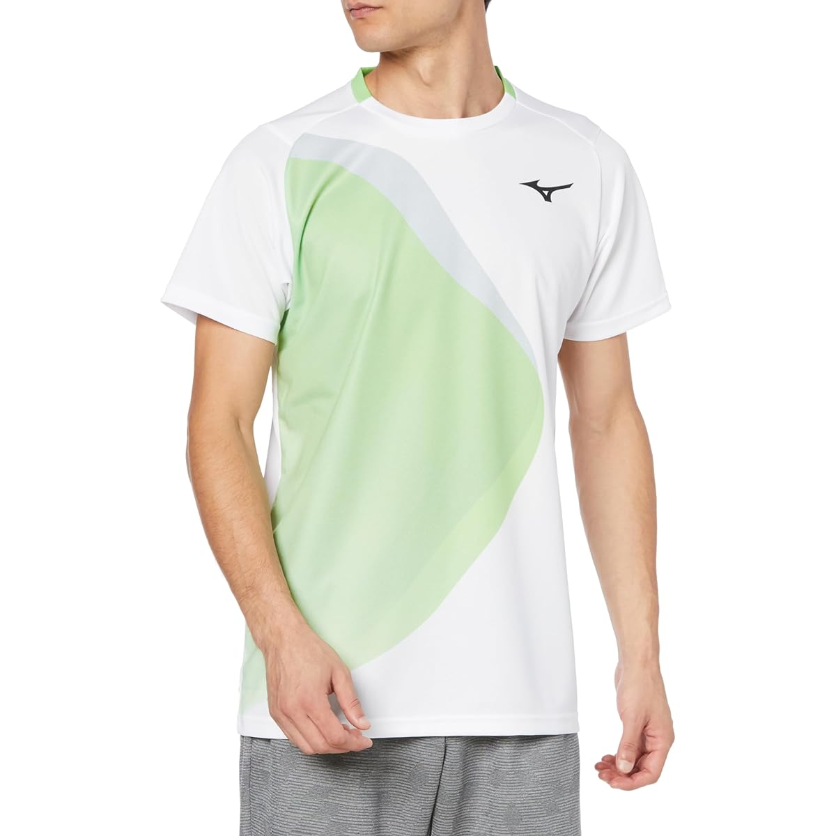 [Mizuno] Tennis Wear Game Shirt Sweat Absorbent Quick Drying Easy to Move Soft Tennis Wear 62JAA502