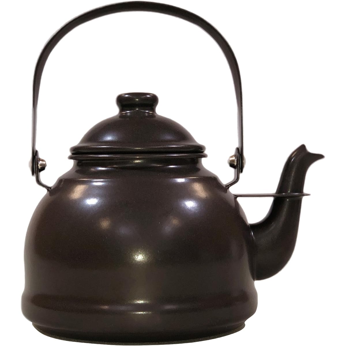 Hearth Designs Kettle Matte Brown 1.5L Mini Retro Kettle MRTK-04