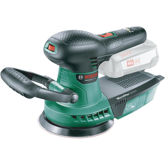 BOSCH 18V Cordless Dust Vacuum Random Action Sander (Body Only, Battery and Charger Sold Separately) ORB118