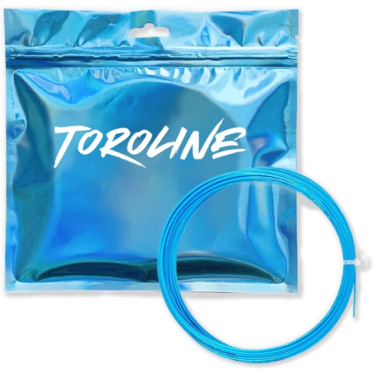 TOROLINE Ether Blue Tennis String Gut Poly
