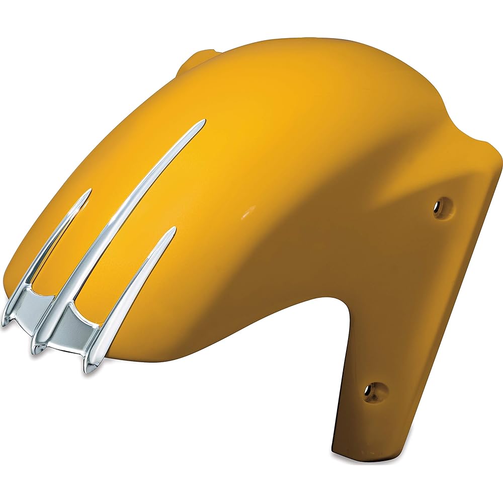 KURYAKYN 7340 Motorcycle Acent Accessory Trices Front Fender Chip Chrome