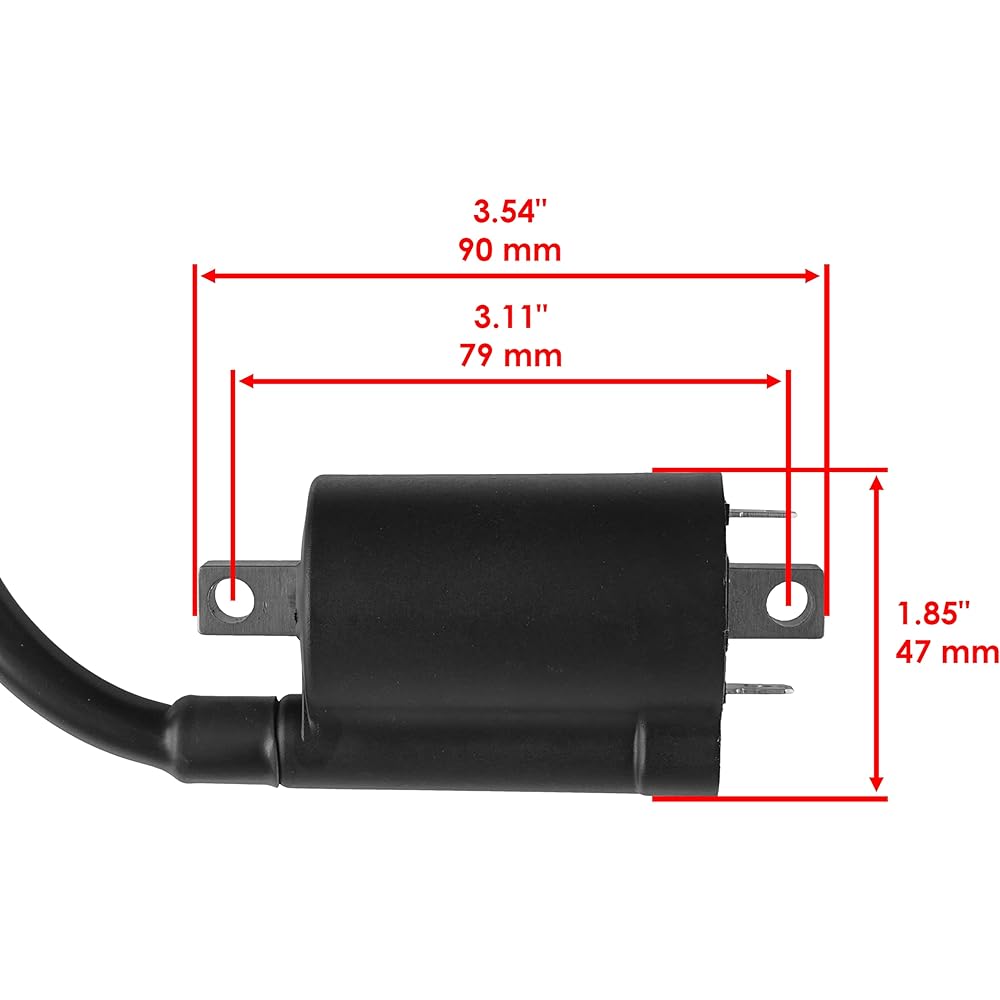 Caltric Ignition Coil Fit Honda 400 400EX TRX400EX SPORTRAX 1999 2001 2002 - 2007