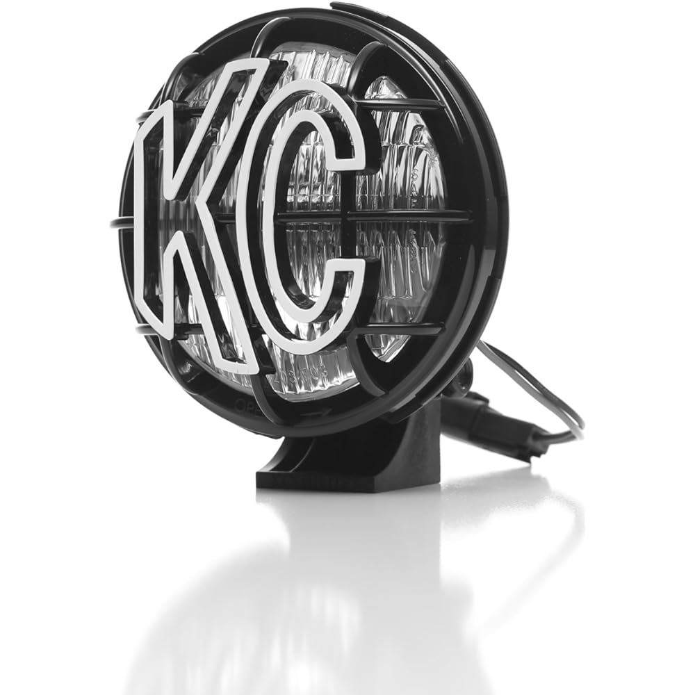 KC HILITES 1452 APOLLO PRO 5 inch 55W Single Fog Light Stone Guard integrated -Single light