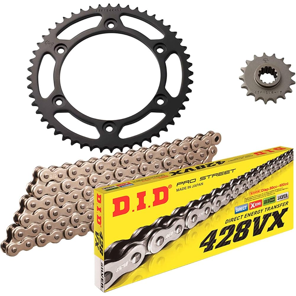 D.I.D (Daido Kogyo) F/R sprocket 3-point replacement kit DH-03S HONDA CBR250RR 90-00
