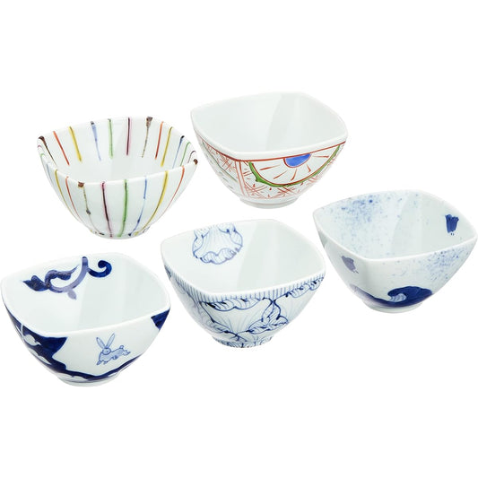 Arita ware, Sota kiln, picture change, corner, small attachment, set 52592