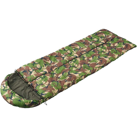 Snugpak Sleeping Bag, Mariner Square, Center Zip, DPM Camo, Compatible with 3 Seasons, Spring, Summer, Autumn, Washable [Comfortable Operating Temperature -2 degrees] (Genuine Japanese Product)