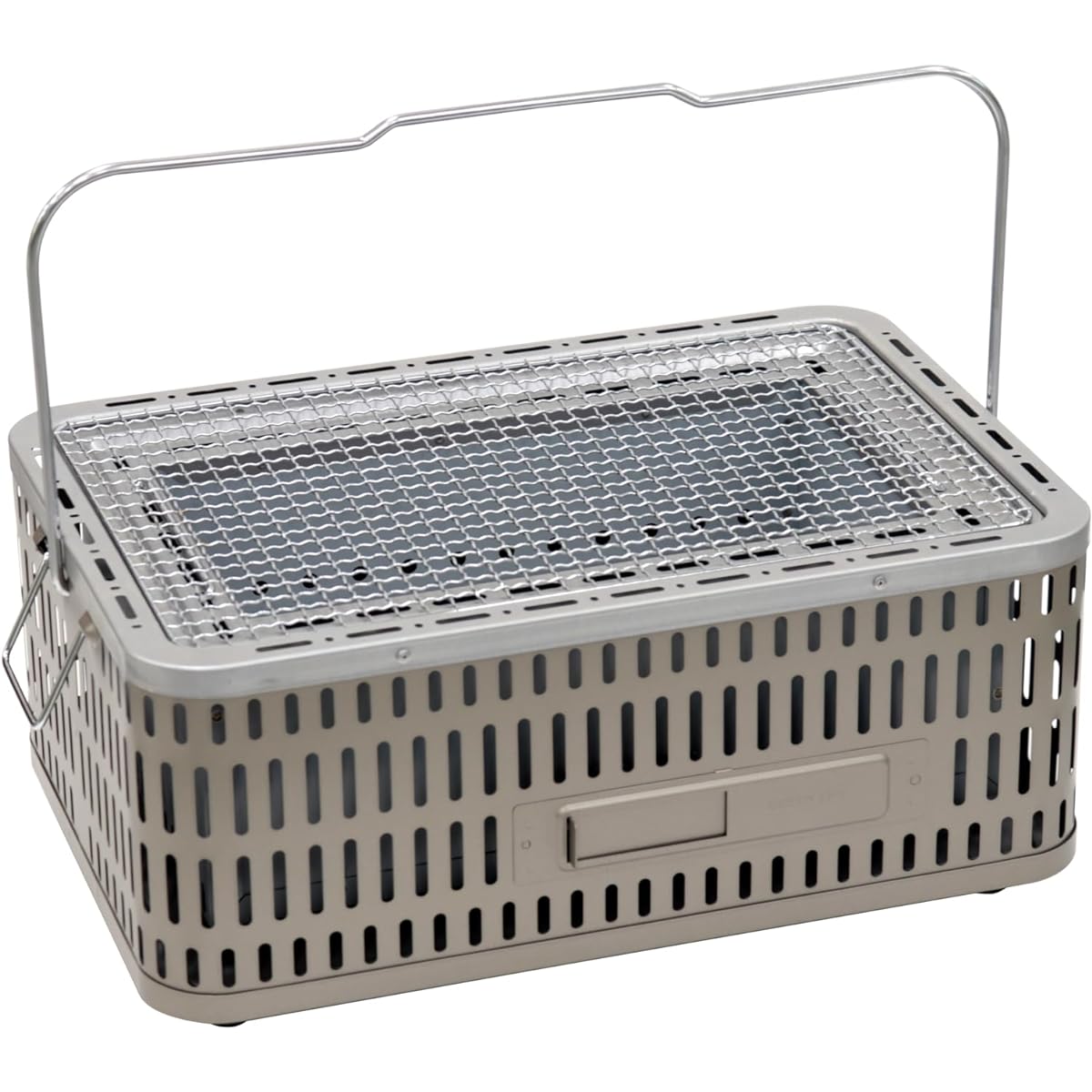 GREEN LIFE Made in Japan Barbecue BBQ Main unit does not get hot, Adjustable mesh height, Square tabletop Bicchirin SC-452