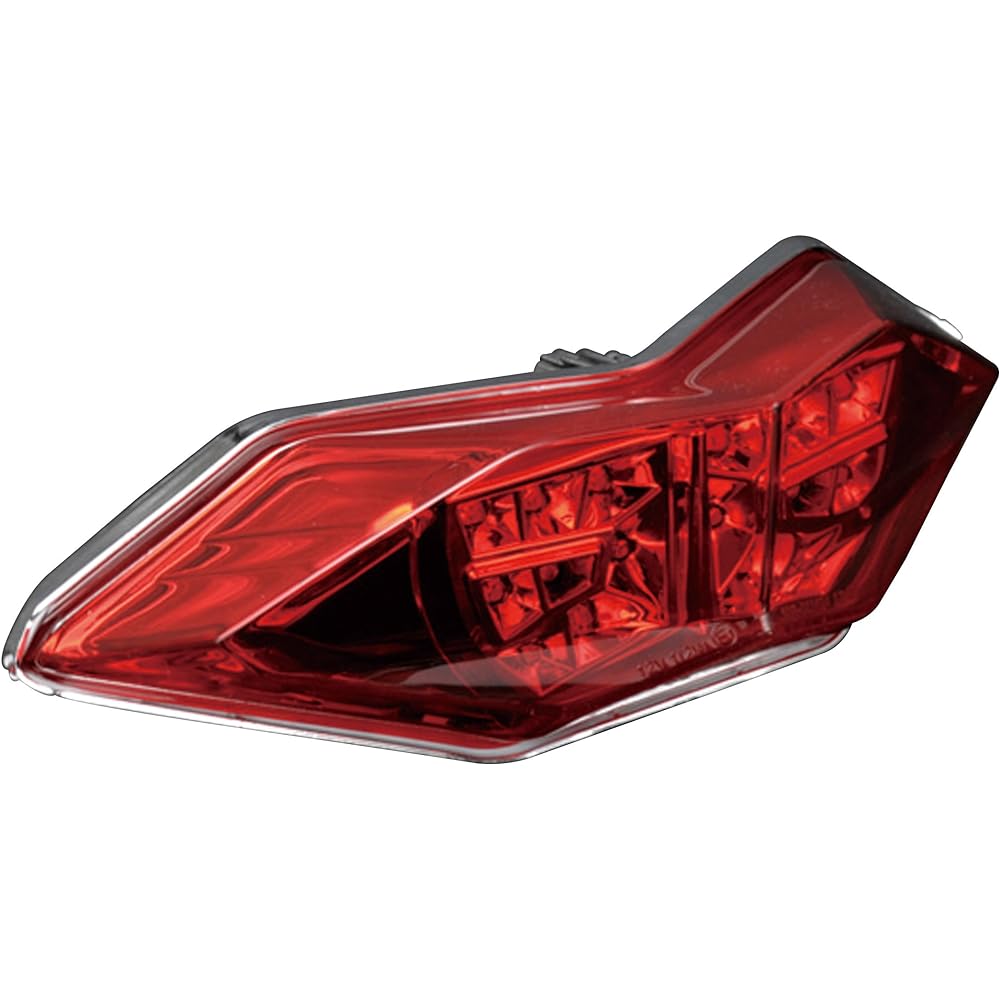 POSH Motorcycle Supplies LED Tail Lamp Ninja250 ('13) Red 134090-90