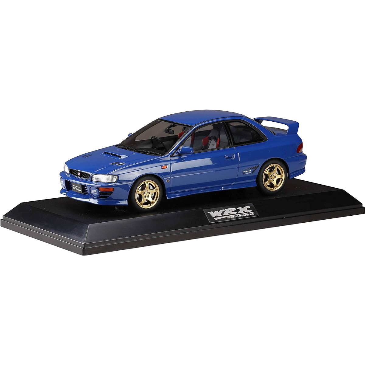 Hobby JAPAN 1/18 Subaru Impreza WRX Type R STi Version IV V Limited (GC8) 1998 Sonic Blue Mica Finished Product