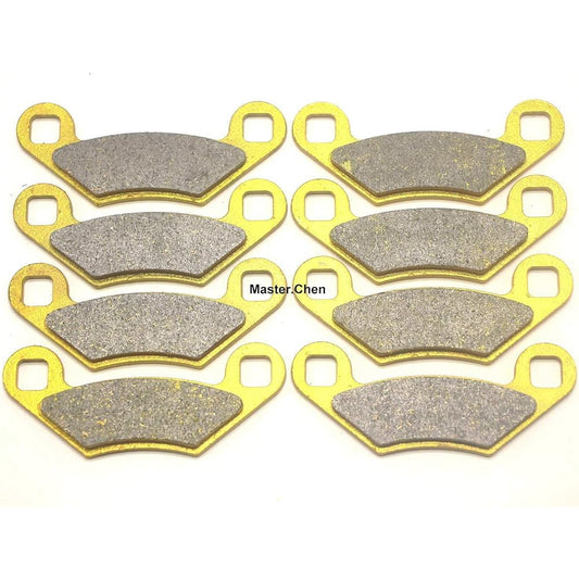 Master Chen Front Rear Brake Pad Brake Polaris Sportsman 400 2008-2011 - 500 HO 2008-2013 - 800 2007-2011 Touring EFI - 500 Predator 2003-2007 FA159FR MC0483