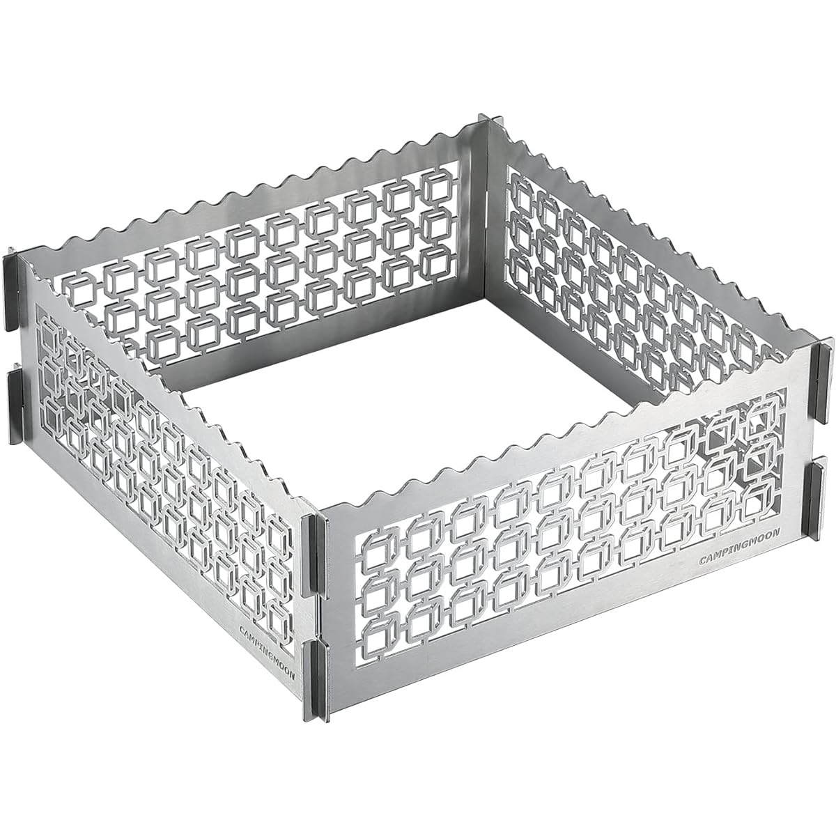 Camping Moon Bonfire Plate M Stainless Steel Fire Plate Circle Plate TKB-315-CU