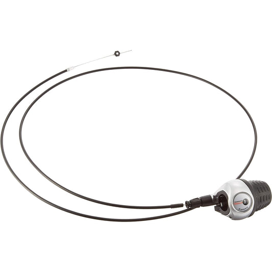 SHIMANO Shift Lever SL-5S30 A Silver Interior 5S Revoshift Compatible with CJ-8S20 Included/1700mm Black Shift Cable, Inner Fixing Bolt Unit ASL5S30A170LL