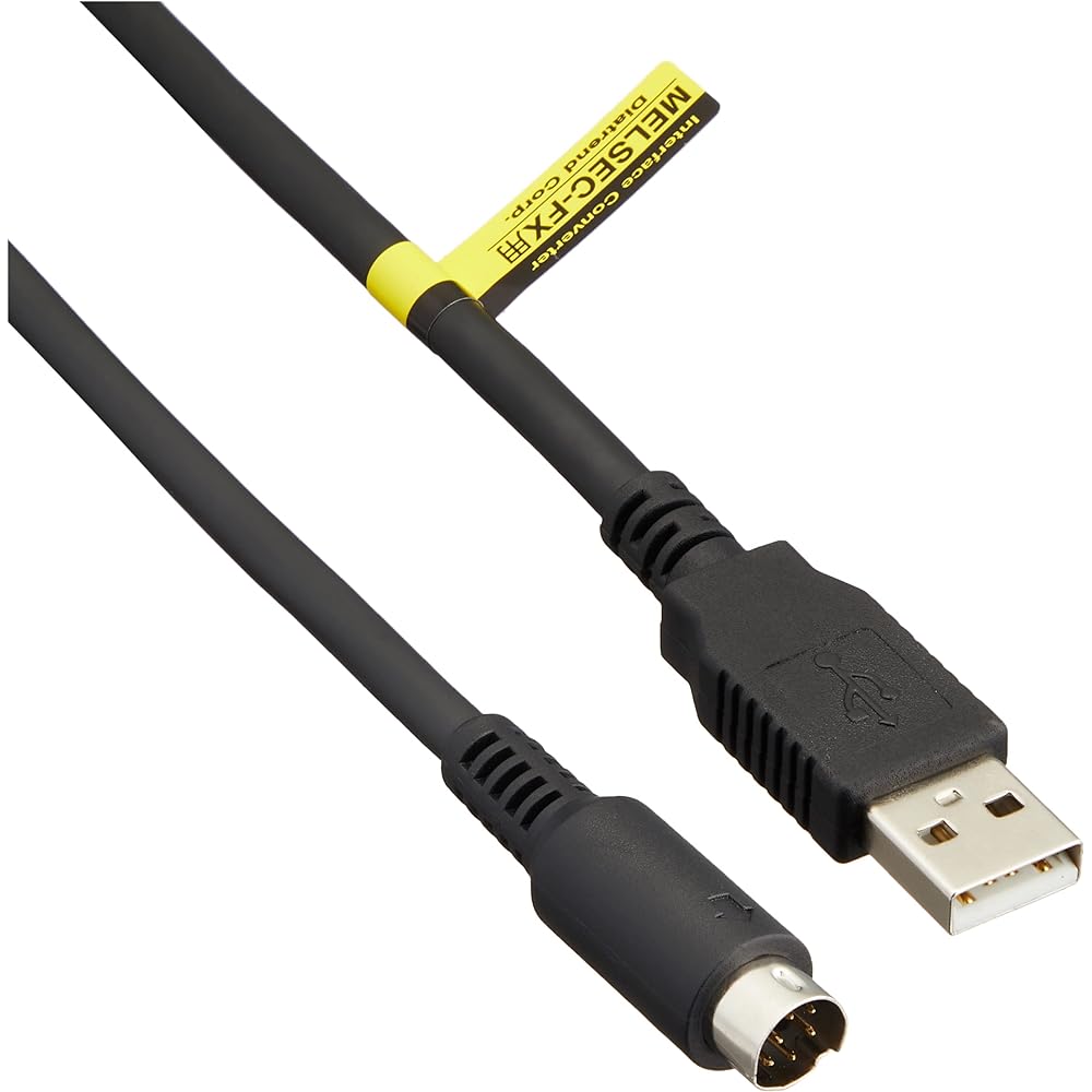 Dia Trend Mitsubishi MELSEC-FXCPU compatible interface converter cable DFX0-U4
