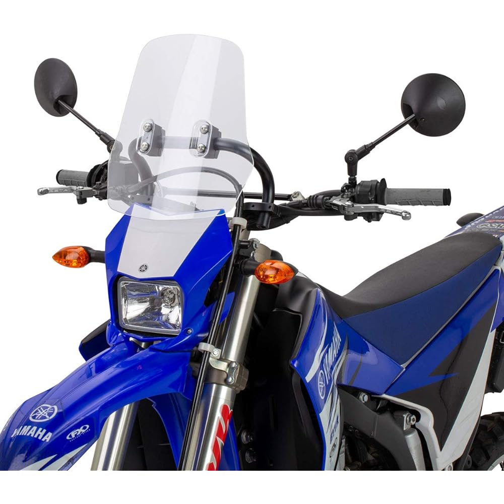 Zeta WR250R WR250X WR155R Screen with Mounting Bar Adventure Windshield ZE70-1401