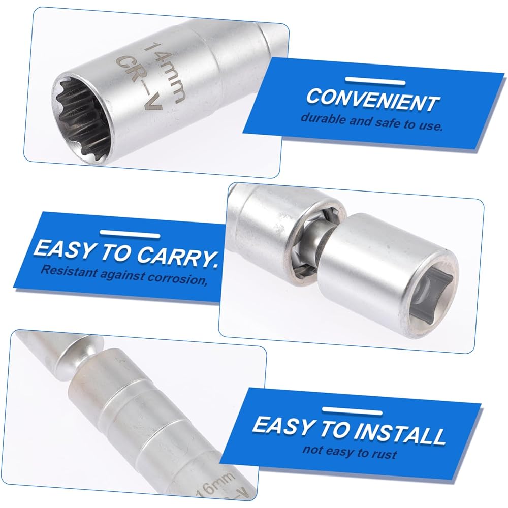 ABOOFAN 3 Pair Spark Plug Car Accessories Accessories Vehicle Metal