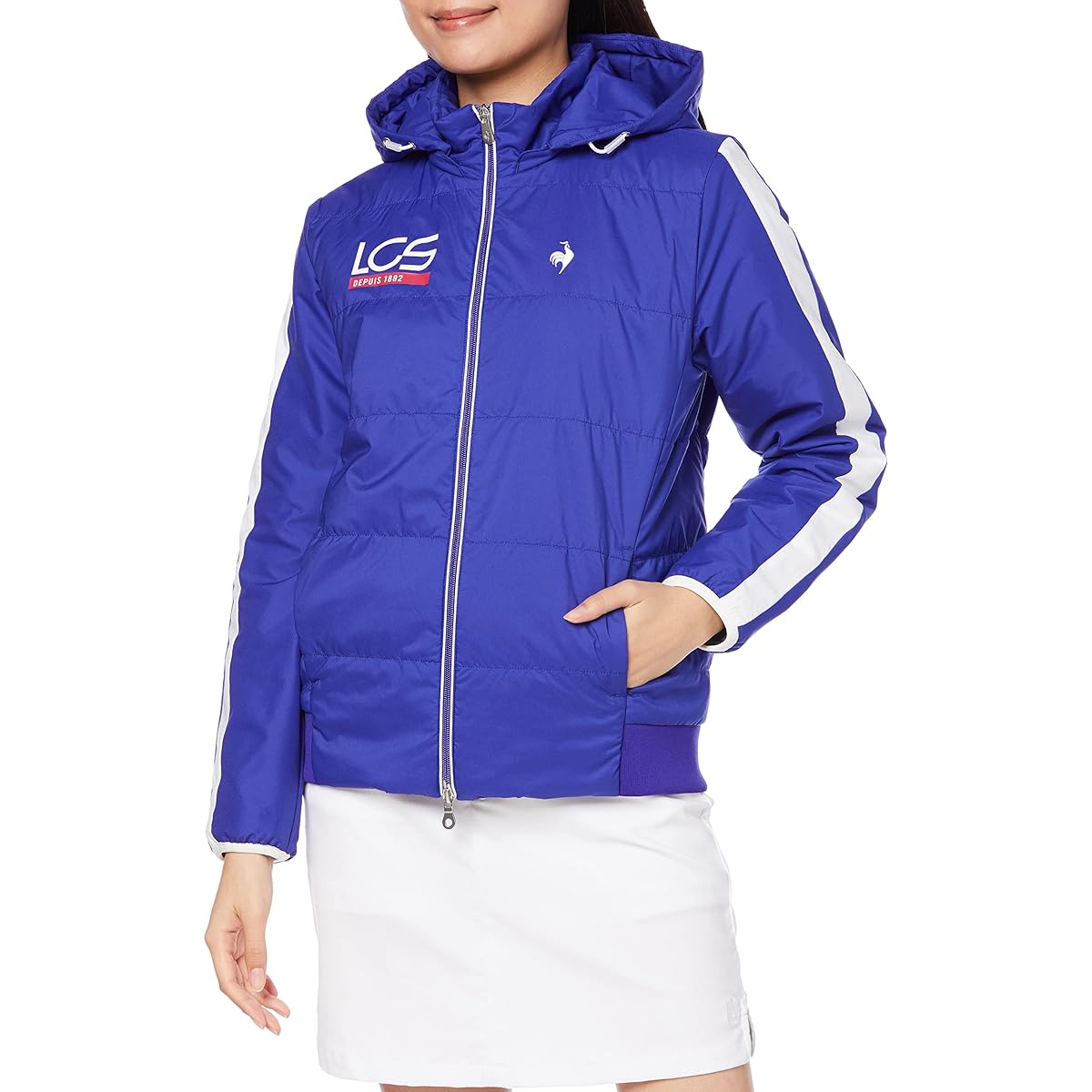 [Le Coq Sportif] 21 Fall/Winter Model Golf Blouson EMOWATA Warm Water Repellent Stretch Heat Retention QGWSJK01 Women's