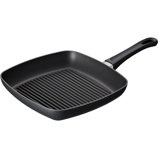 Scanpan Classic Induction IH Compatible Series Grill Pan 27cm Grill Steak Environmentally Friendly Oven Cooking Non-Stick Safe Frying Pan Fluorine Processing SCANPAN Denmark STRATANIUM+