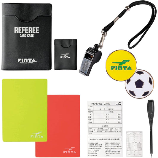 FINTA Soccer Futsal Referee Starter Set B FT5990 Referee Referee Supplies Referee Accessories