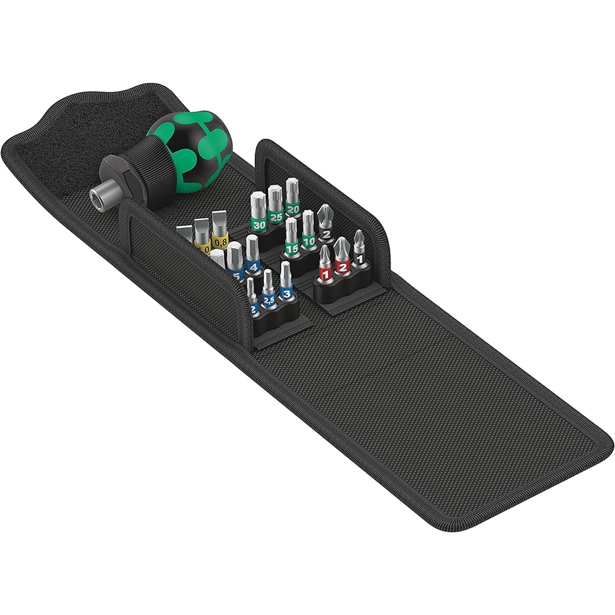 Wera 05057471001 | Kraftform Kompakt Stubby 1, 19 pieces [Japan regular import product]