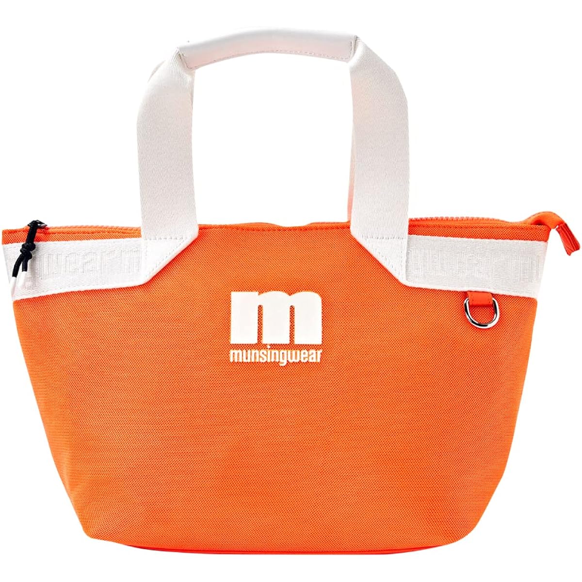[Munsingwear] MQAVJA51 Cart Bag, Mesh, Lightweight, Foldable, Storage Capacity, Breathable, Cushioning, Comes with D-rings