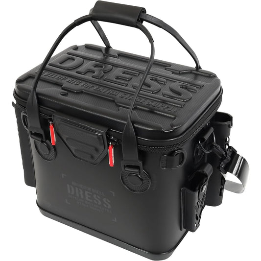 [DRESS] Bucket (with mesh pocket) 12L~34L 3 Sizes 7 Colors Fishing Bucket/Buckcan Rod Holder EVA Multifunctional Fishing Tackle Fishing Case Waterproof Storage Container Tackle Bag