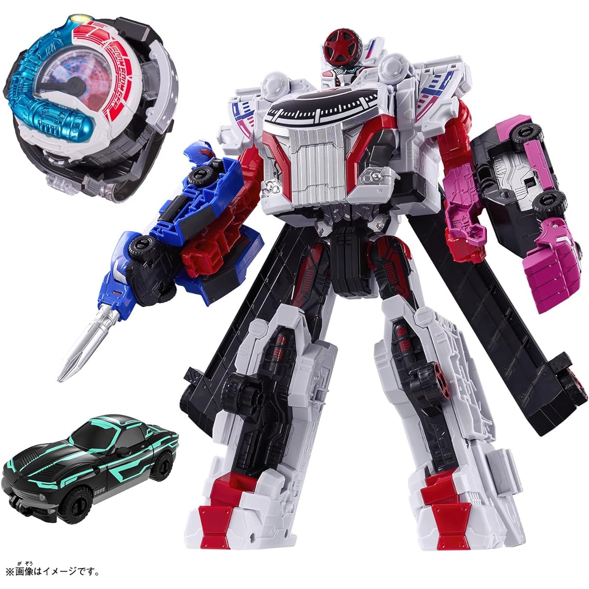 [Bandai] [Includes first-time limited bonus] Accelerator fully open!! Bun Bunger Bakujo Start Set with Bun Bun Super Car