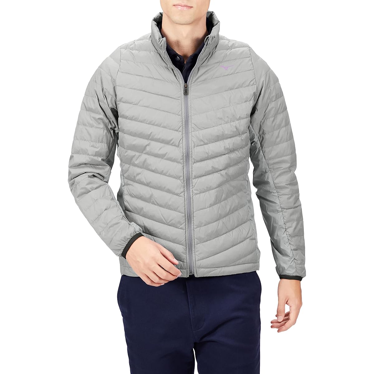 [Mizuno] E2ME2505 Men's Golf Wear Breath Thermo Movedown Moisture Absorption Heat Generating Recycled Material