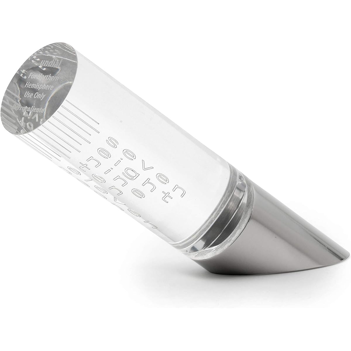 Pero Caliente Table Clock Silver (No Gloss) Type 65° Sundial Without Dial UNDIAL UD-10