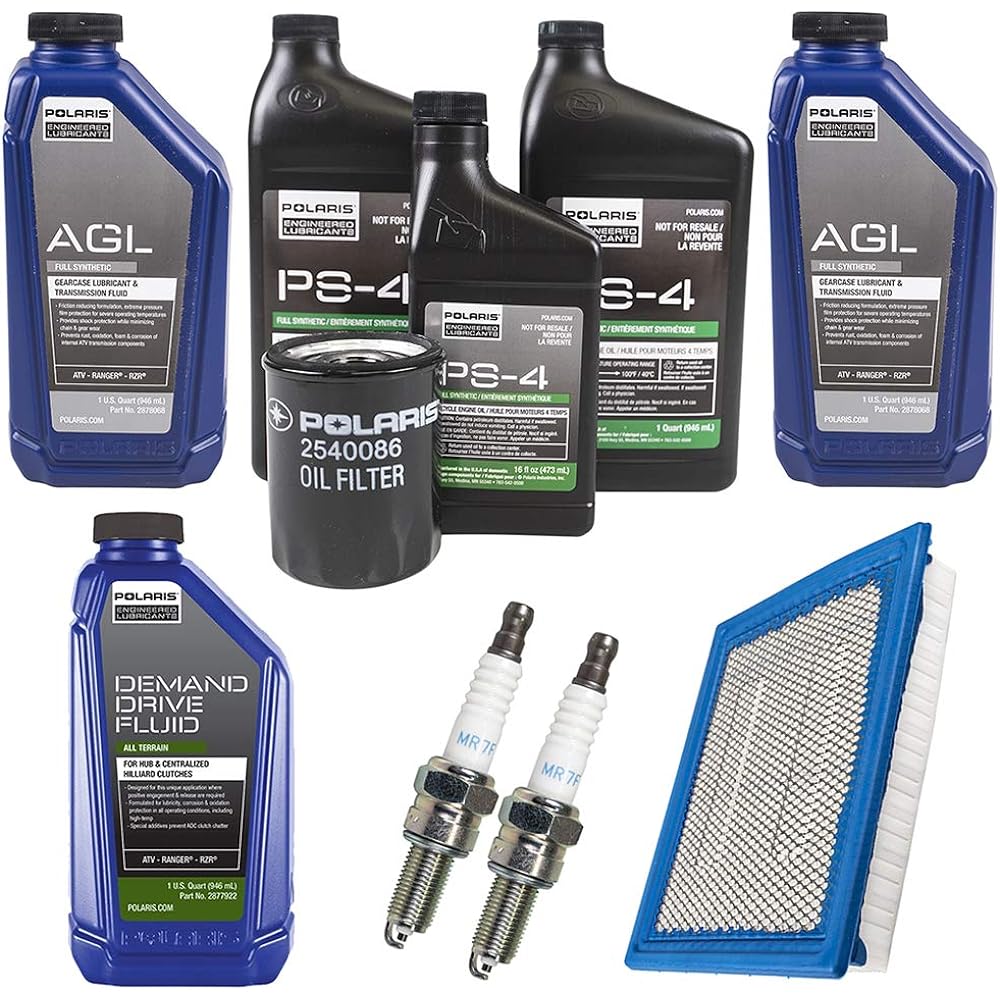 2013-2014 Polaris RZR 900/S Complete Service Kit Oil Change Filter