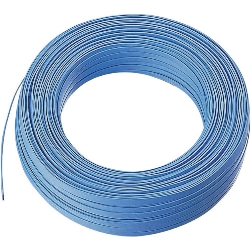 ELECOM LAN Cable 100m Homemade Super Flat CAT5e Compliant Blue LD-CTFS/BU100