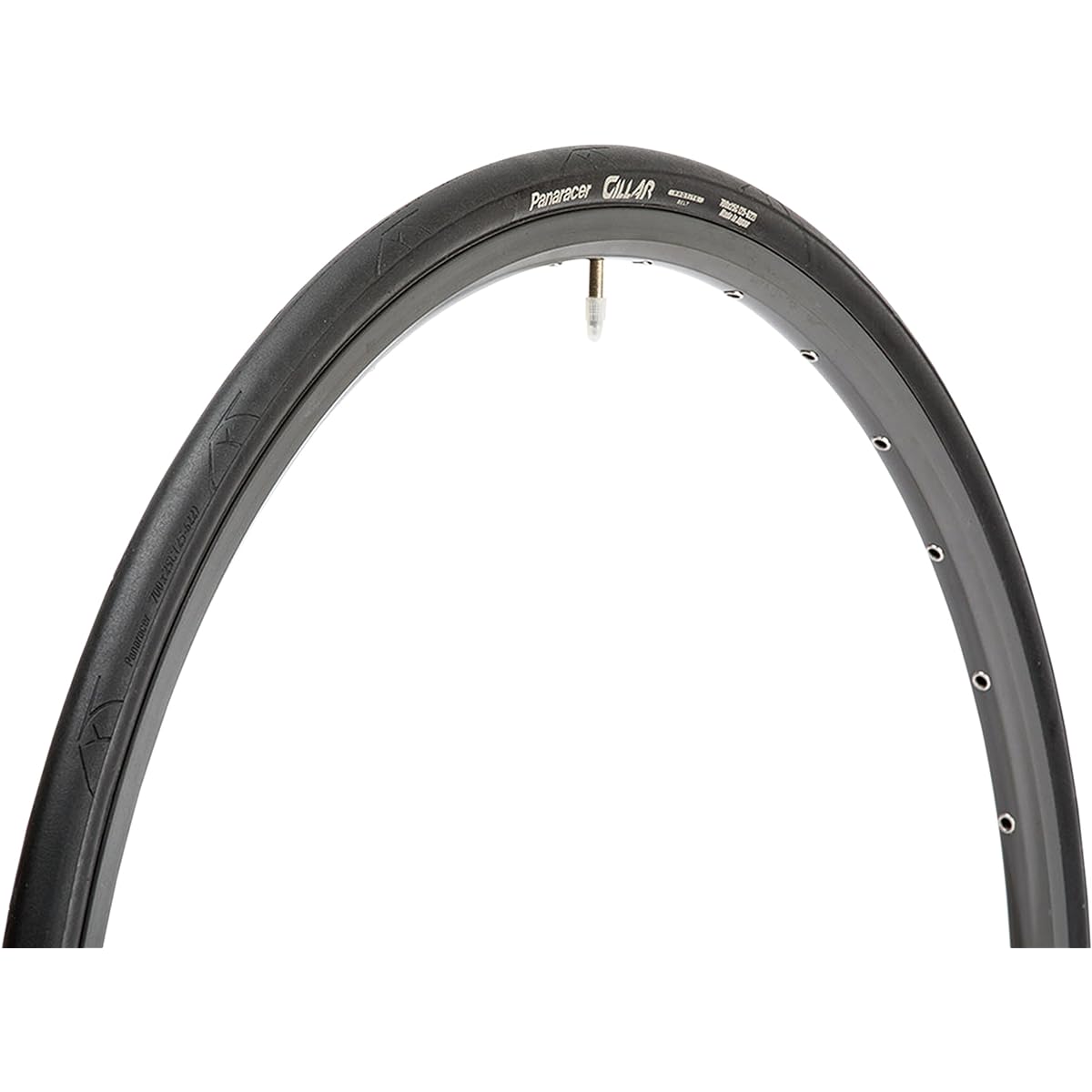 Panaracer Clincher Tire [700×23C] Ziller F723-GL-B Black (For Road Bike/Road Race Hill Climb)