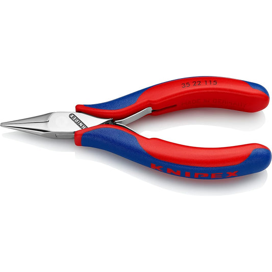 KNIPEX electronics pliers for precision assembly, total length 115mm 3522-115