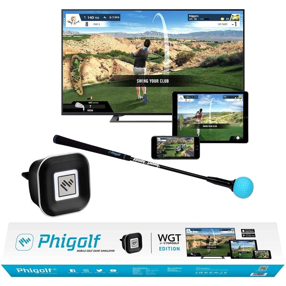 Phigolf WGT Edition Black PHG-100