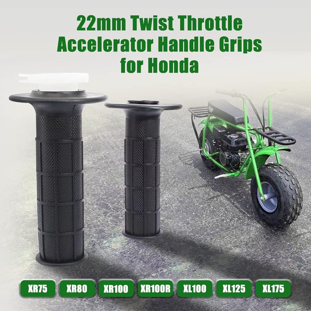 Throttle & cable grip case set HONDA XR50R XR70R XR75 XR80R Z50R XR100R