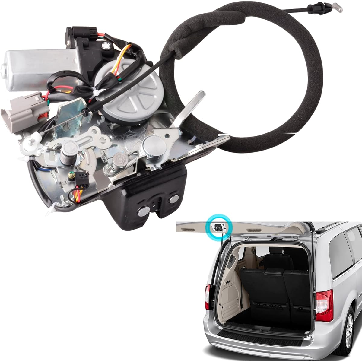 Real Lift Gate Latch Actuator Motor DODGE GRAND CARAVAN 2008-16 Chrysler Jeep replacement tail gate lock actuator 4589581AA