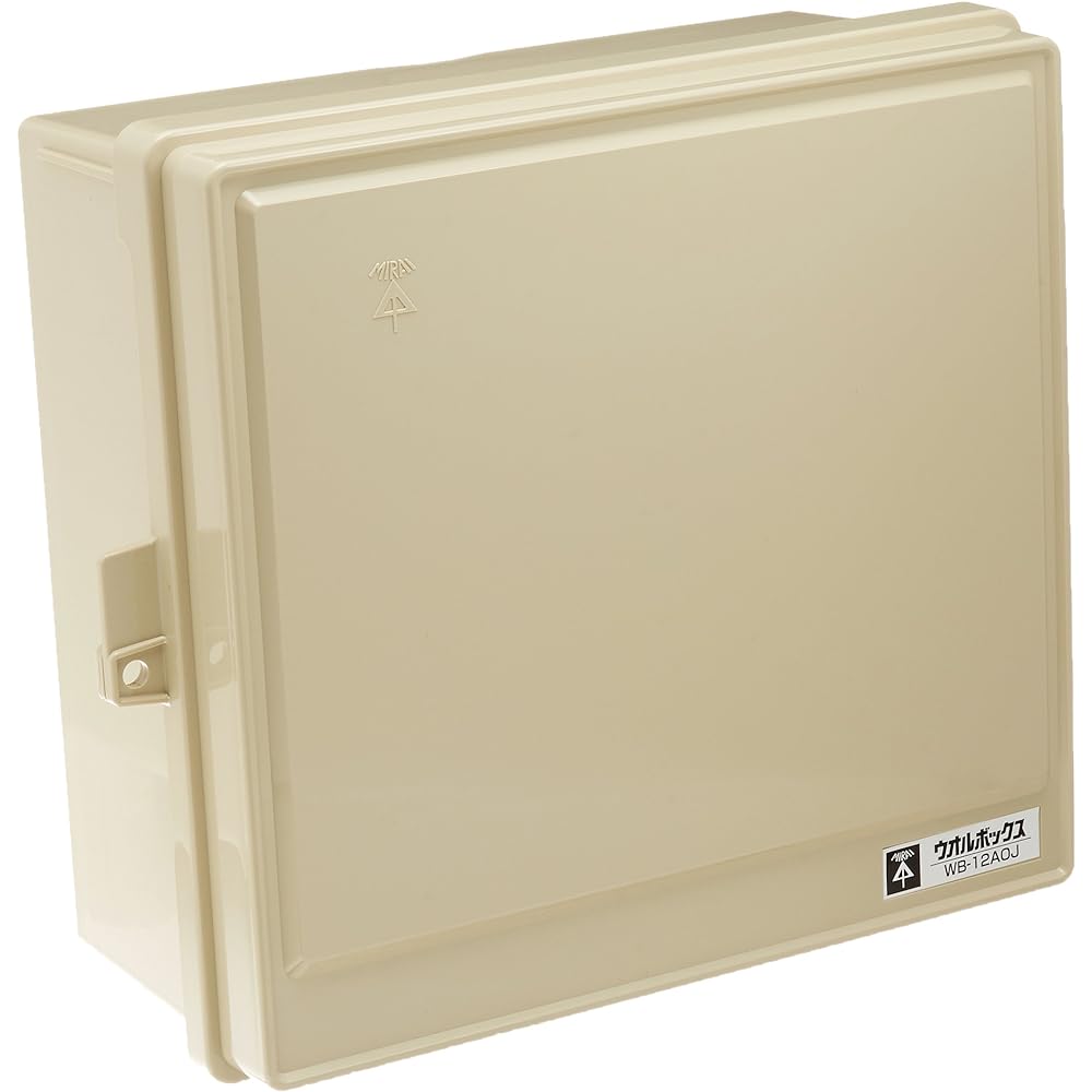 Mirai Industries Wall Box (R) (Plastic Rainproof Box) WB-12AOJ