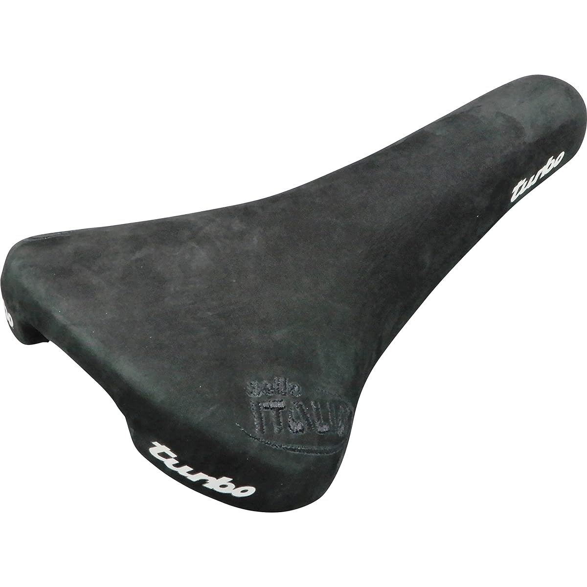 Selle Italia Saddle TURBO 1980 embroidery FeC BLK L