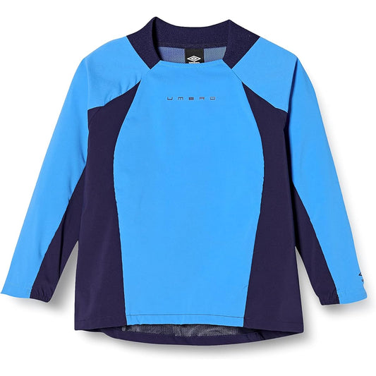 [Umbro] Windbreaker Soccer Piste Long Sleeve Durable Water Repellent Windproof Stretch Children's Junior Unisex