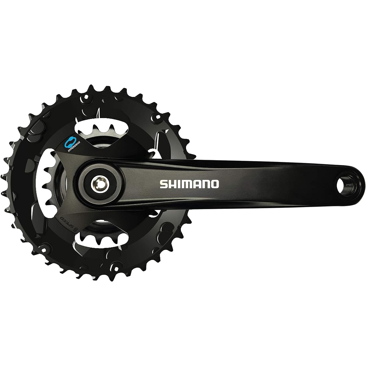SHIMANO Crankset FC-M315-2 Black 36X22T 170mm 8S/7S EFCM3152C62XL