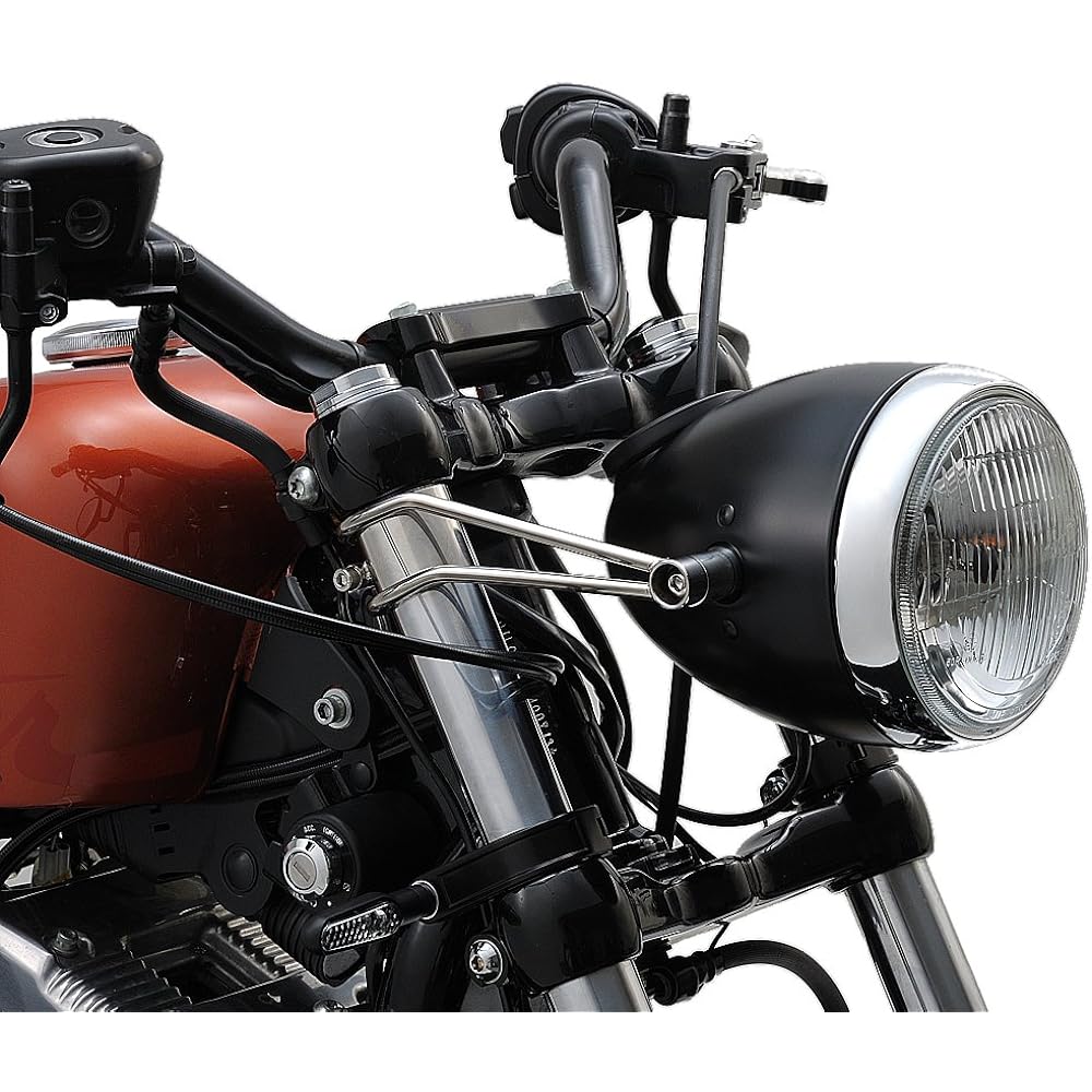 Daytona 79159 Vintage Small Headlight/Chrome [Universal for 12V Vehicles]