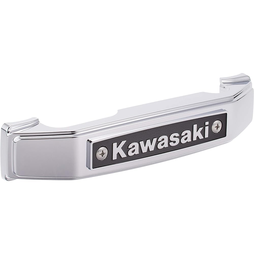 PMC Stem Emblem Kawasaki Lowercase Chrome Plated 47-2282