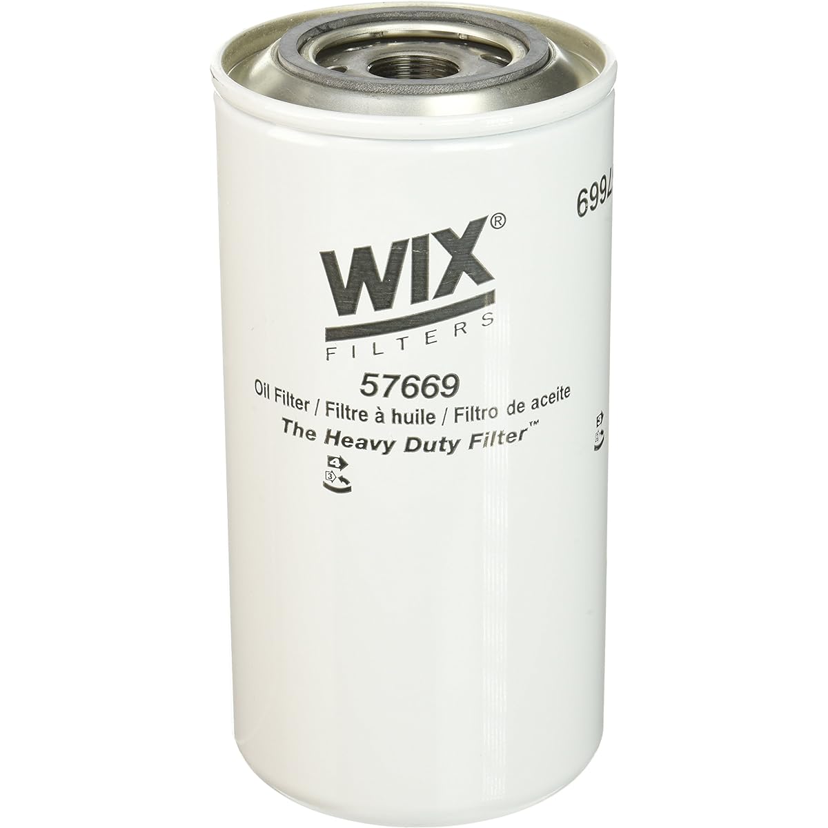 Wix Filters 57669 Highly durable spin -on lubricant filter 1 pack