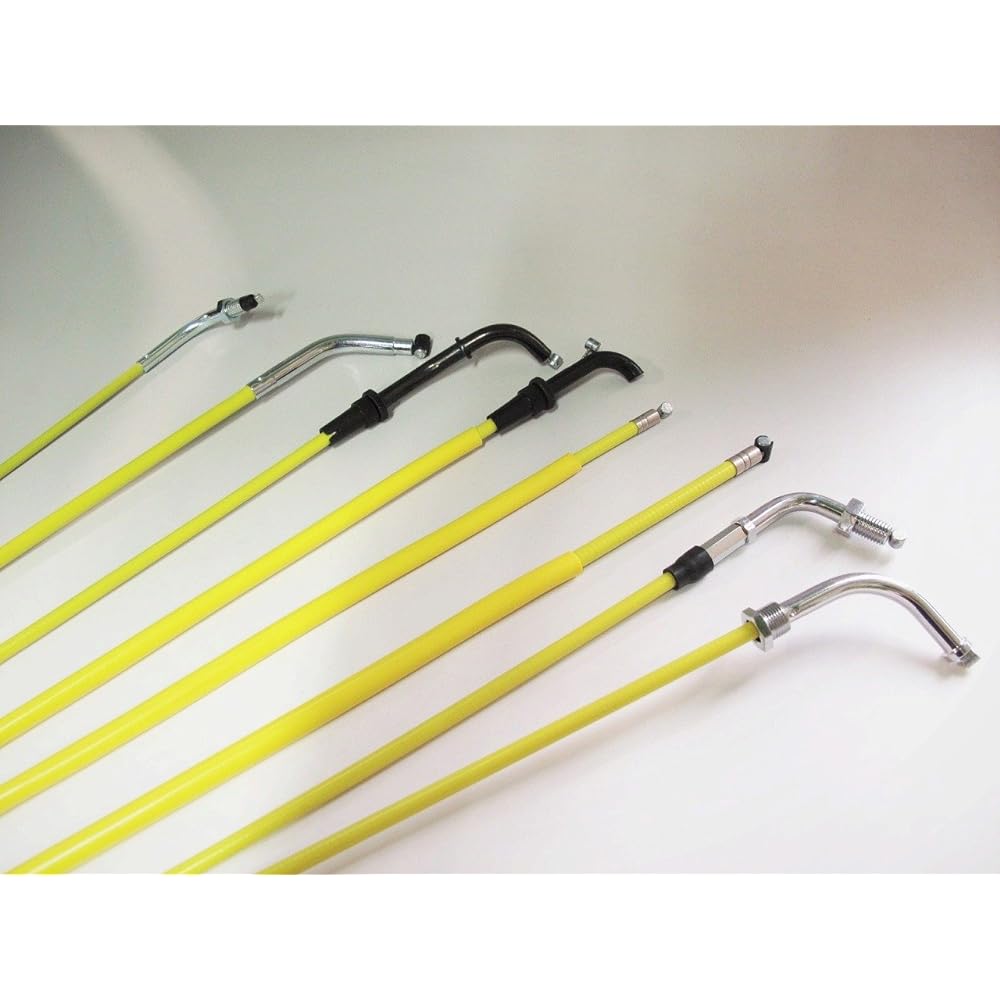 Yellow 7.9 inches (200 mm) Long Axle Throttle Wire 97 to FZ400 4YR