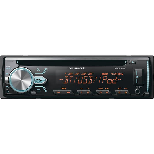 Pioneer Audio DEH-5300 1D CD Bluetooth USB iPod iPhone AUX DSP Carrozzeria