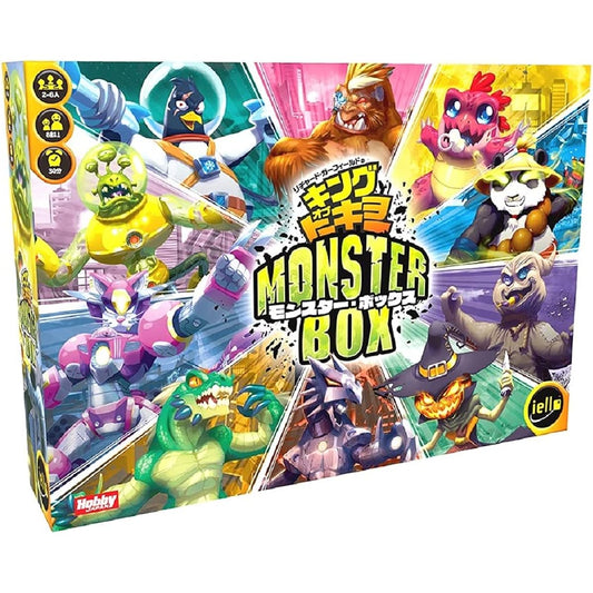 Hobby Japan King of Tokyo: Monster Box (for 2-6 players, 30 minutes, for ages 8 and up) Board Game